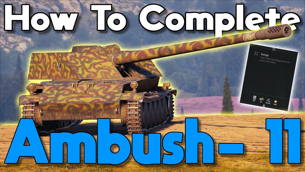 How To Complete Ambush-11 For The Black Rock FIRST ATTEMPT! (5x HP Of Your Vehicle)