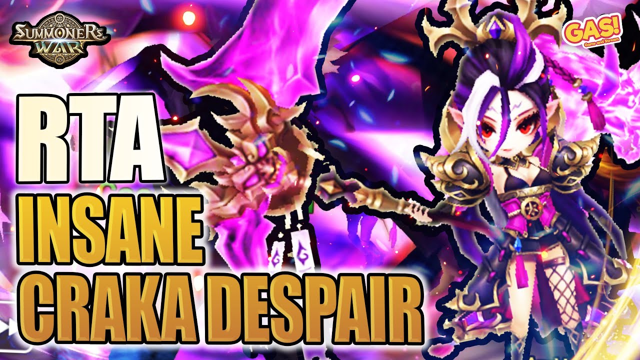 [RTA] WTF CRAKA DESPAIR! GOOD UNIT GOOD COMBO! Summoners War