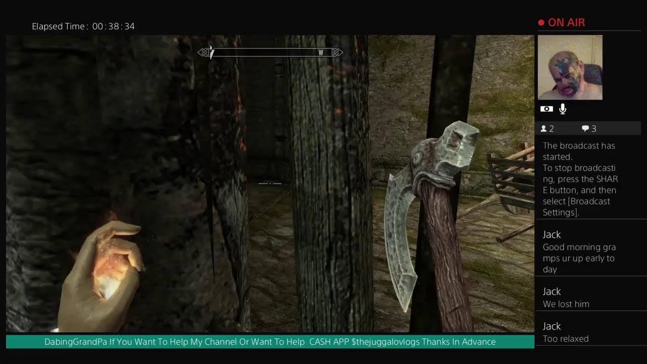 DabingGrandPa D@bb!ng Gr@ndP@ (SKYRIM)   Free Text To Speech Is On