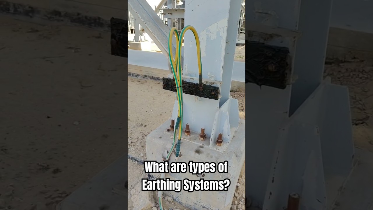 Types of Earthing Systems? #earthing #electrician #electricity #grounding #electricalengineering
