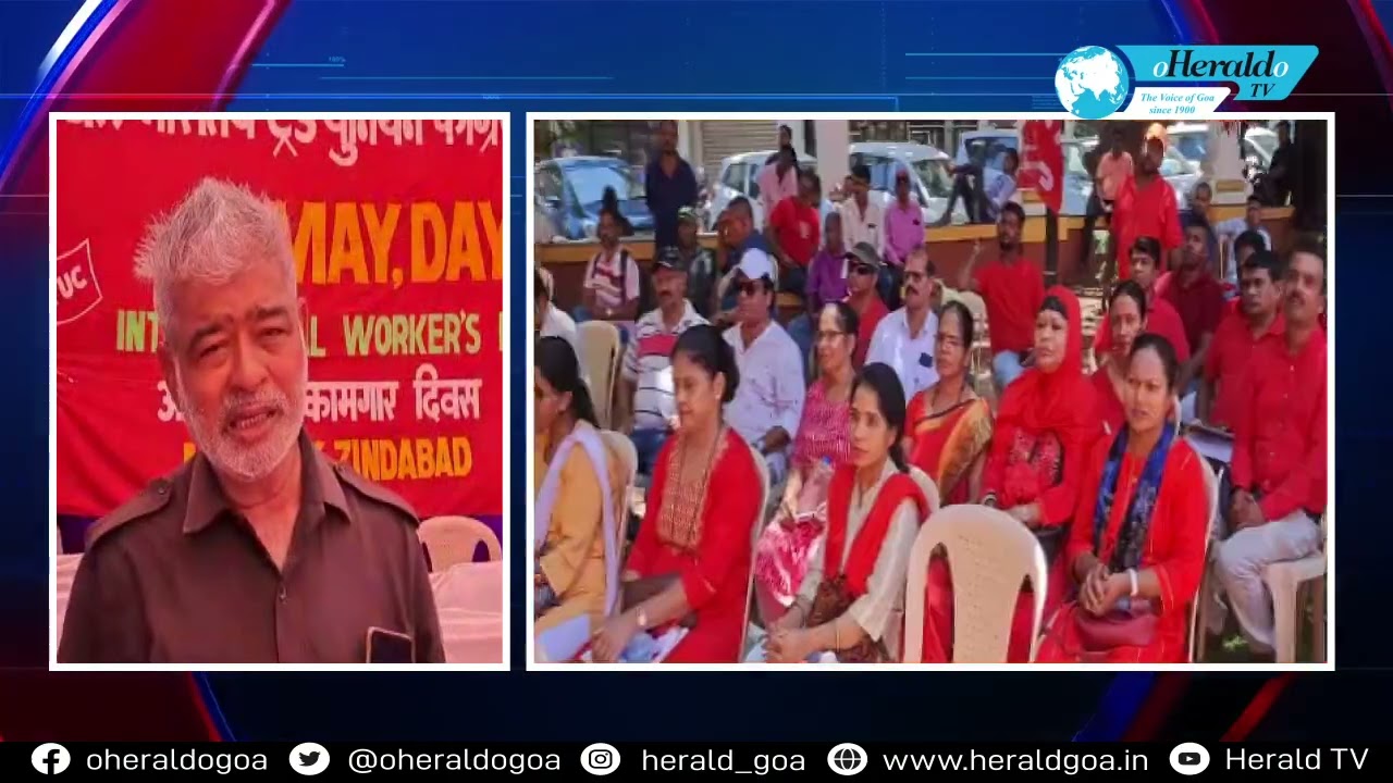 International workers day: AITUC holds rally, proposes various demands before Govt