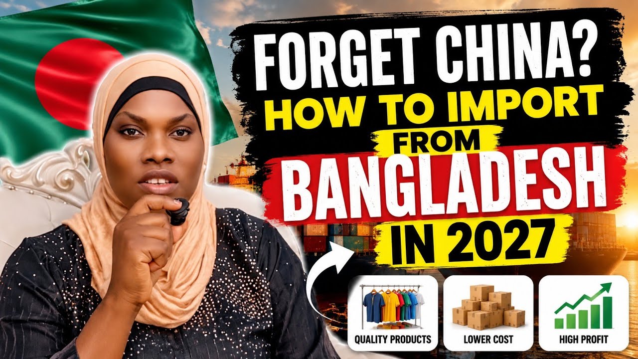 Forget China? 😱 Here&rsquo;s How to Import from Bangladesh in 2027! 🇧🇩