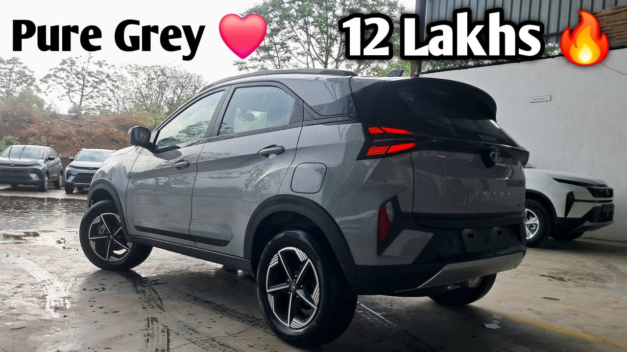 New Pure Grey Colour 🔥 2025 Tata Nexon Creative CNG Review