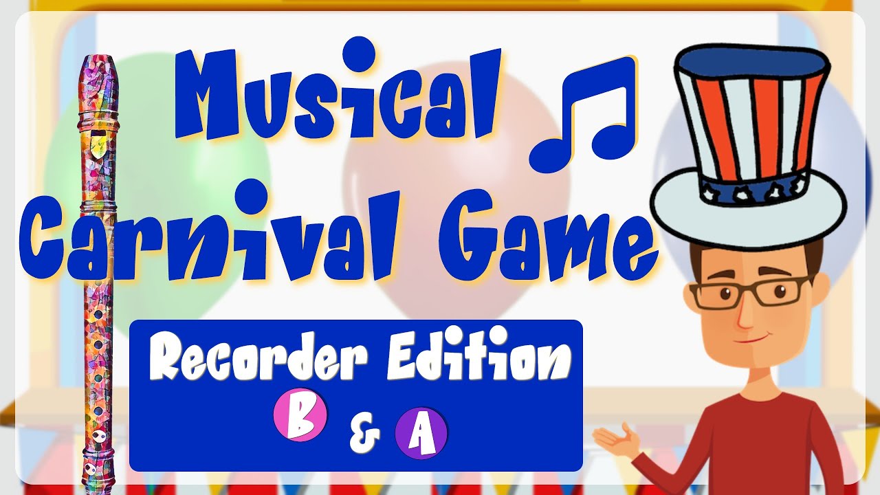 Recorder for Elementary Music: Listening Game & Recorder Play-Along [Notes B & A]