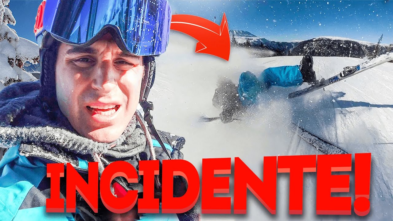 HO FATTO UN INCIDENTE IN MONTAGNA!! SCI FUORI PISTA CON KLAUS!