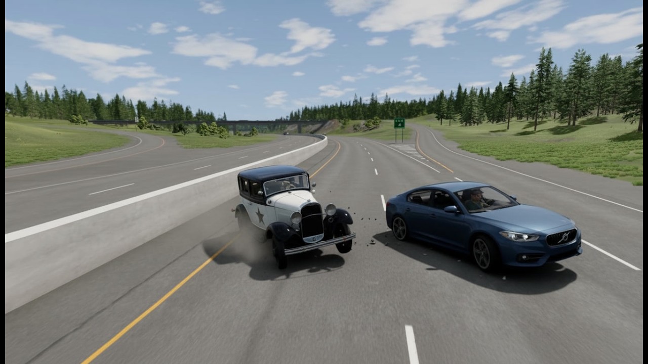 Realistic High-Speed Car Crashes in BeamNG.drive #03 l Seconds Before Total Impact!