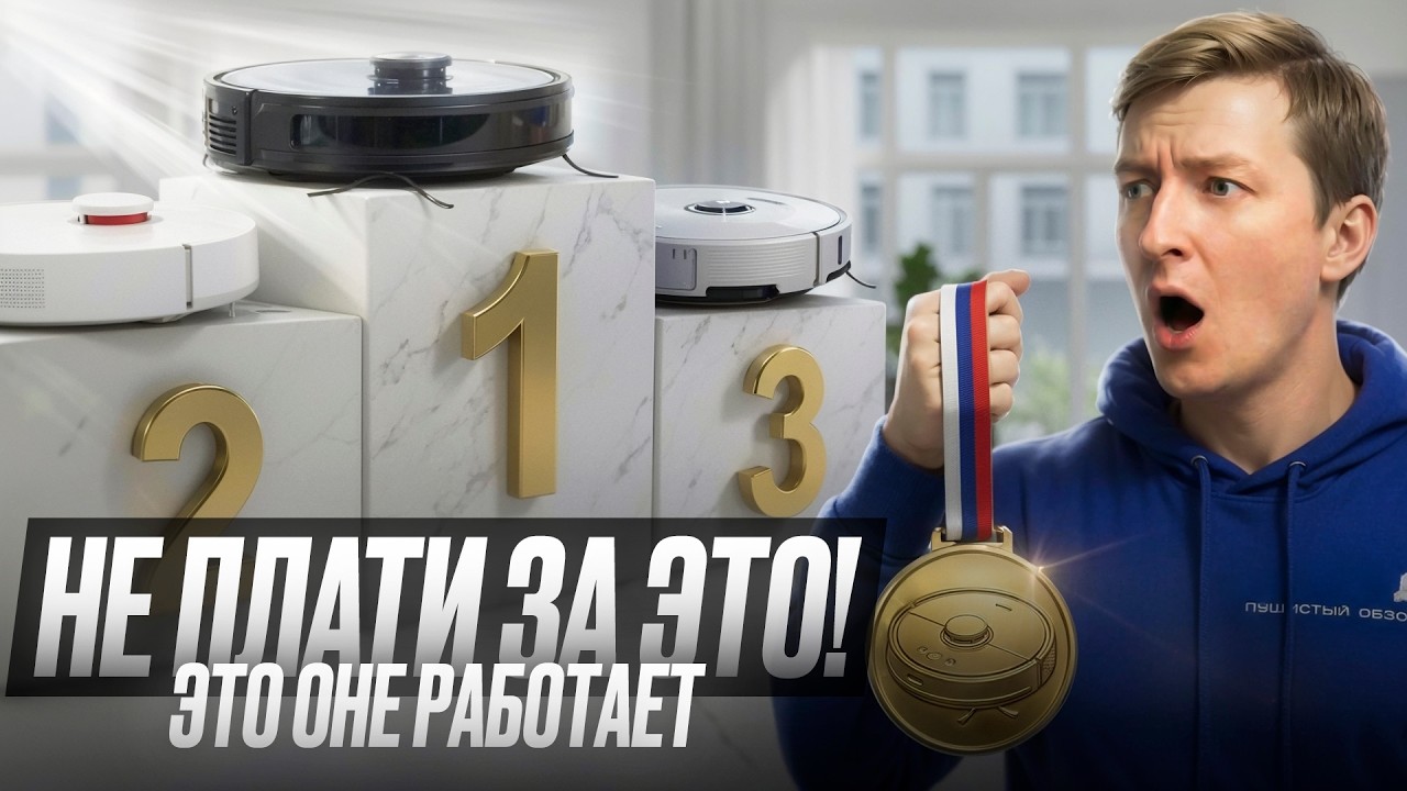 Лучший робот-пылесос 2026? Я проверил Xiaomi, Roborock и iPlus — победитель только один