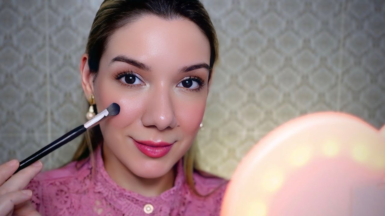 ASMR: Vou Me MAQUIAR Até Você AMOLECER e ADORMECER 🤤 Tutorial PARA DORMIR