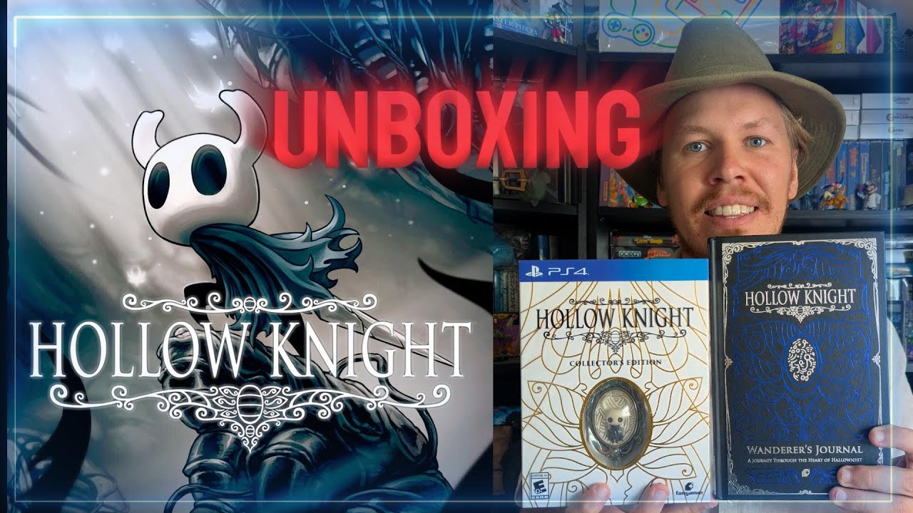Unboxing du Collector Hollow Knight (PS4 / Switch / PC) & présentation du Wanderer's Journal