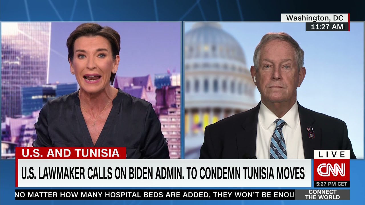 Rep. Joe Wilson Discusses Turmoil in Tunisia with Connect the World's Becky Anderson