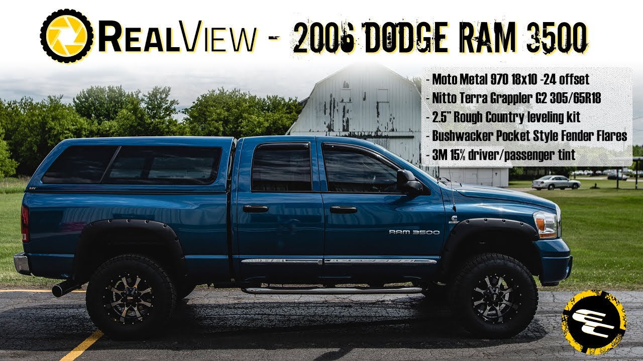 RealView - Leveled 2006 Dodge Ram 3500 w/ 18