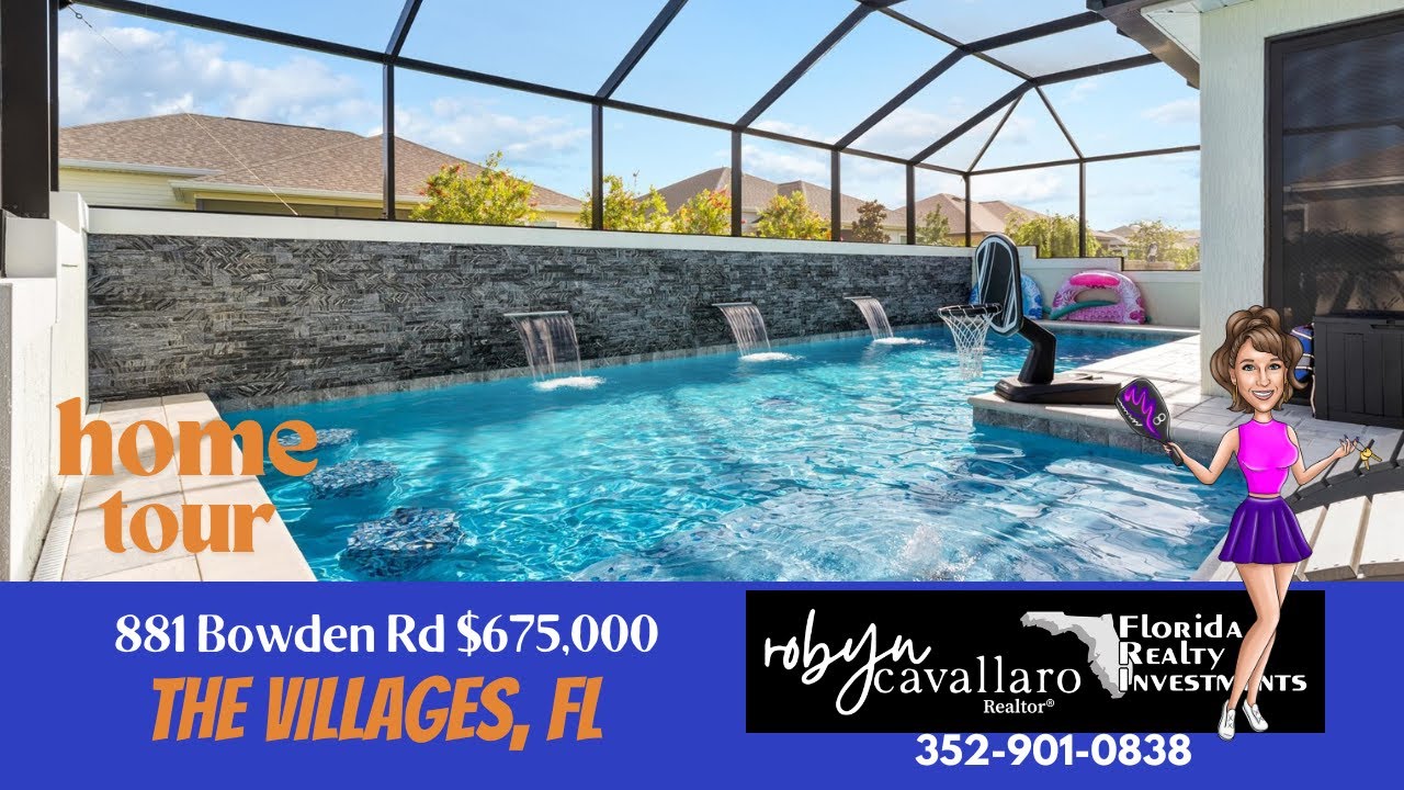 SOLD Pool Home Tour in Cason Hammock| Hot Location in The Villages Florida | Robyn Cavallaro