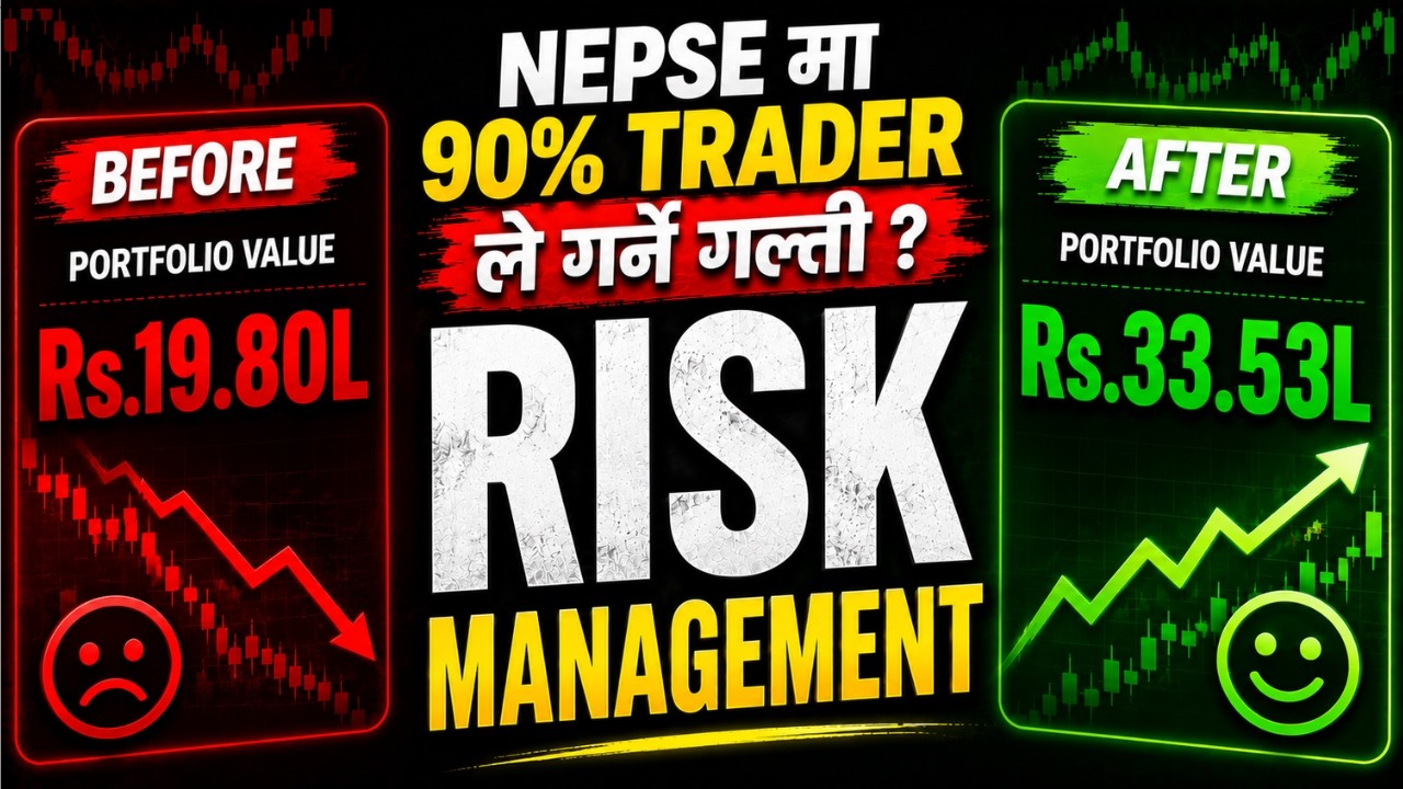 NEPSE मा 90% Trader ले गर्ने गल्ती | Risk Management Explained
