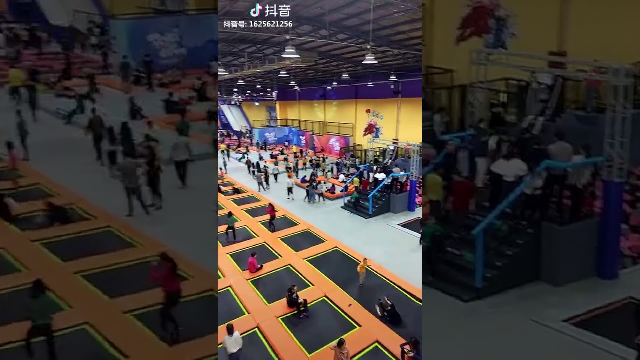 Bettaplay Standard Indoor Fitness Exercise Adult Trampoline Park For Sale
