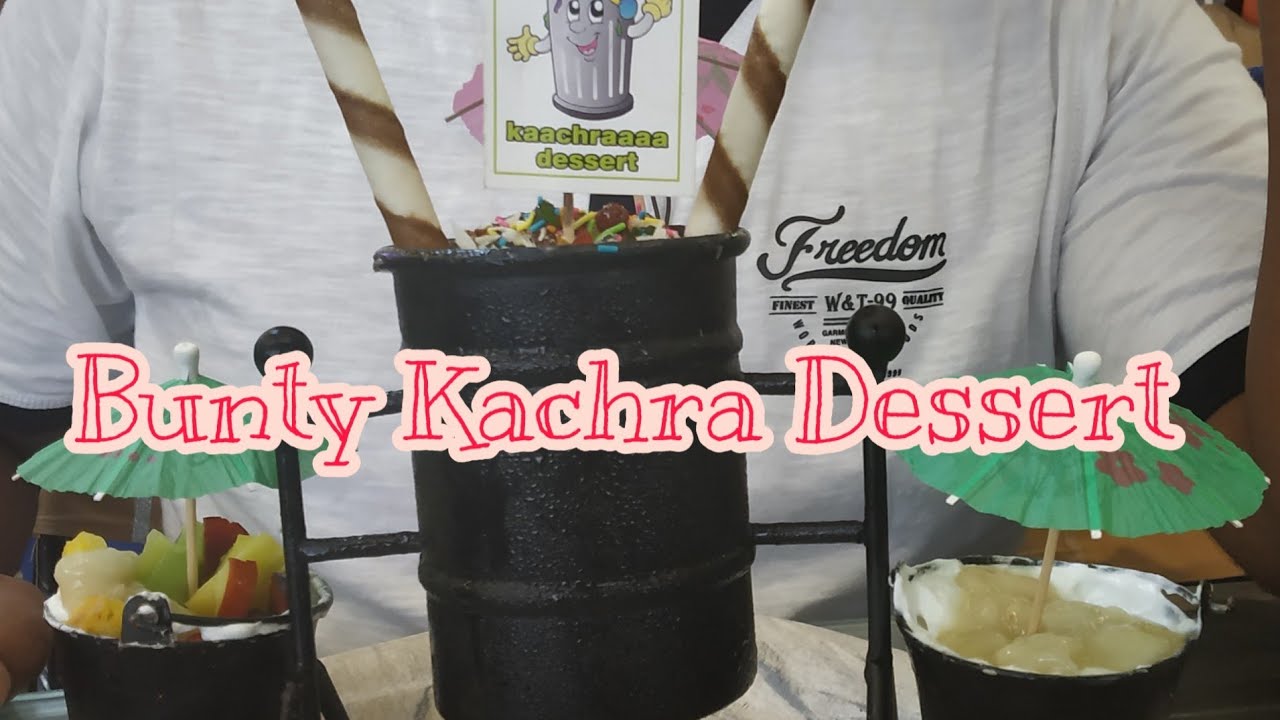 Sanju juice| Kachra Dessert | Bunty Juice Center | Bhavesh Vashodia |