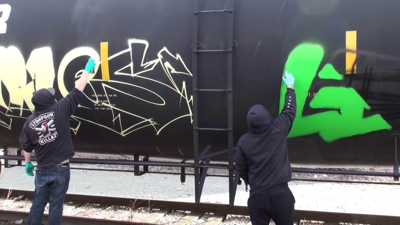 RAW Audio & Video - Graffiti Video - Stompdown Killaz