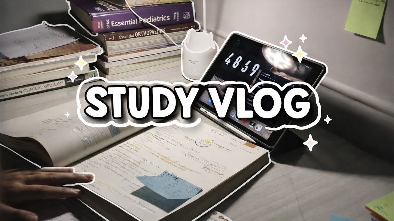 Med Student’s Vlog | Winter Vacation, Urology Edition    #studywithme #medstudent #facelessvlog