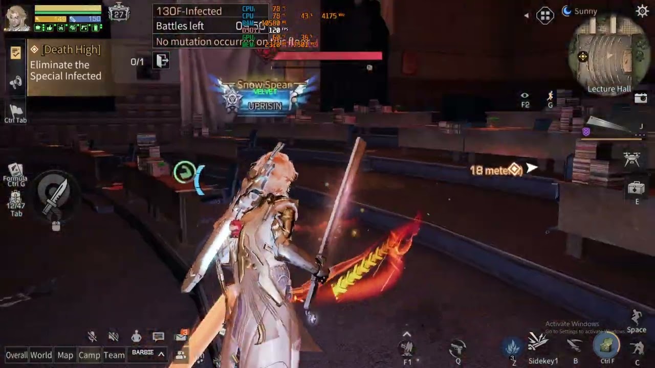 Lifeafter DH S16 F130 sniper cert M27