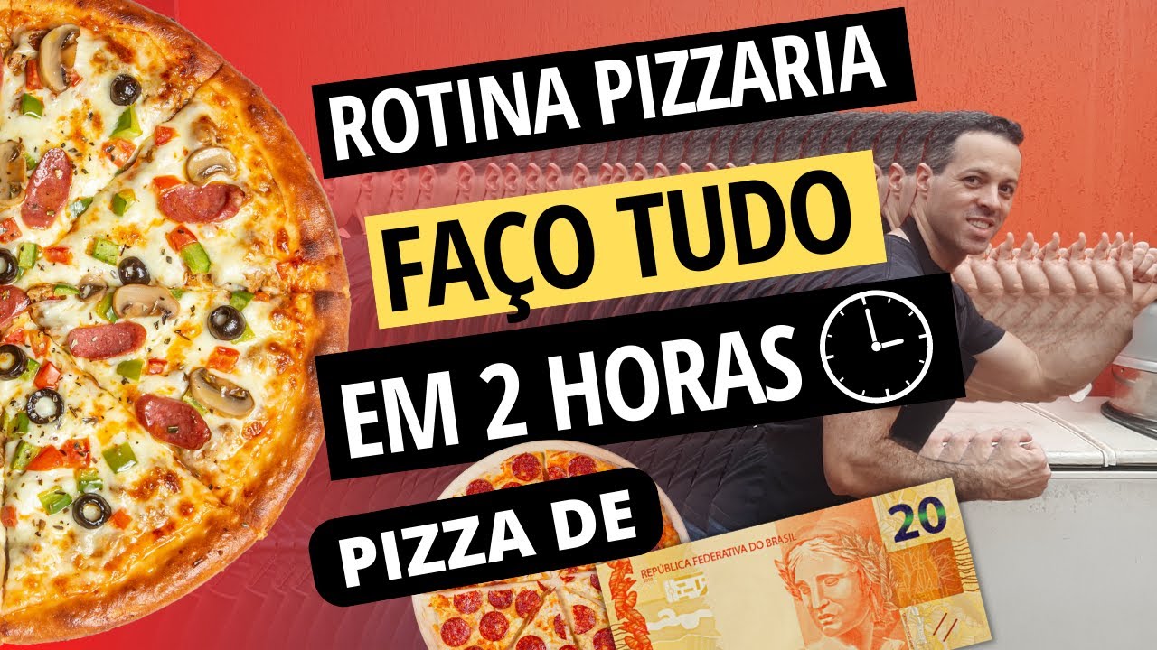 PIZZARIA DELIVERY DE SUCESSO - ROTINA PIZZARIA DELIVERY I Como GANHAR TEMPO no PREPARO dos RECHEIOS