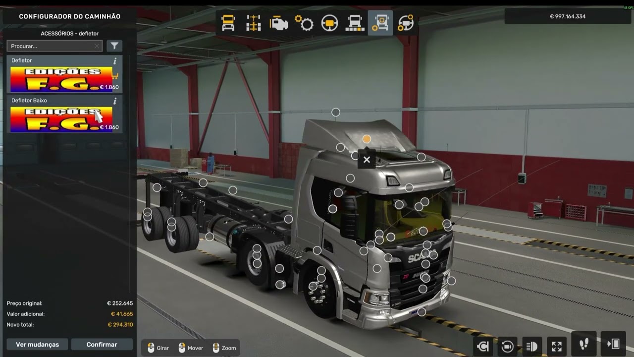 MOD DA SCANIA P360 PARA EURO TRUCK SIMULATOR 2