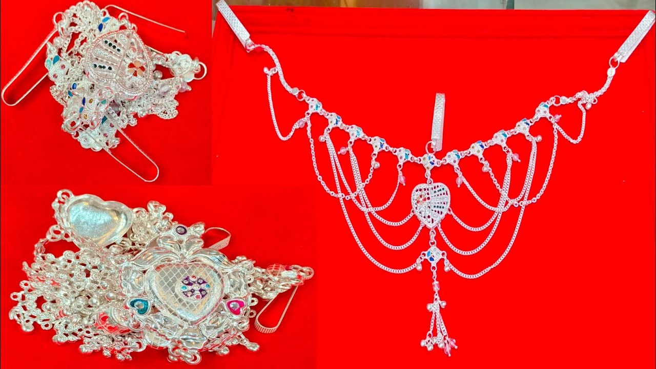 New Model Silver Kamarband || Darkas design Vajan Aur Kimat 