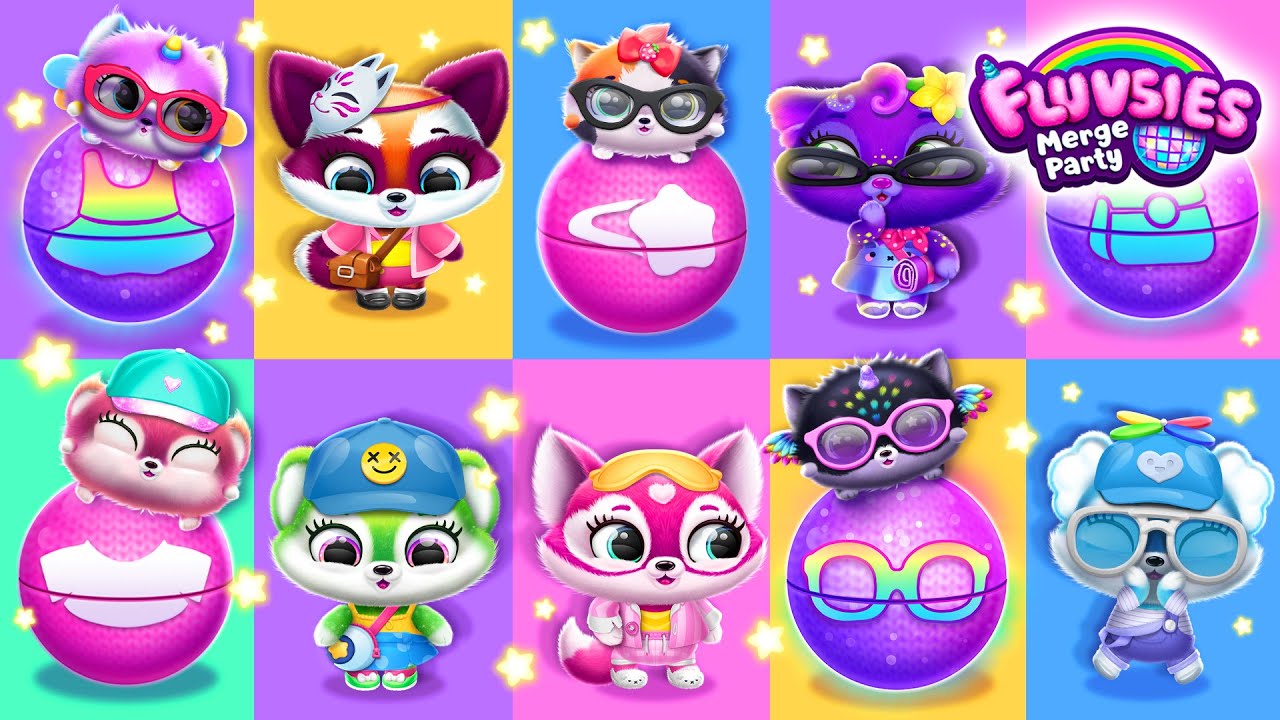 Fluvsies PARTY TIME! 🥳 Fluvsies Merge Party