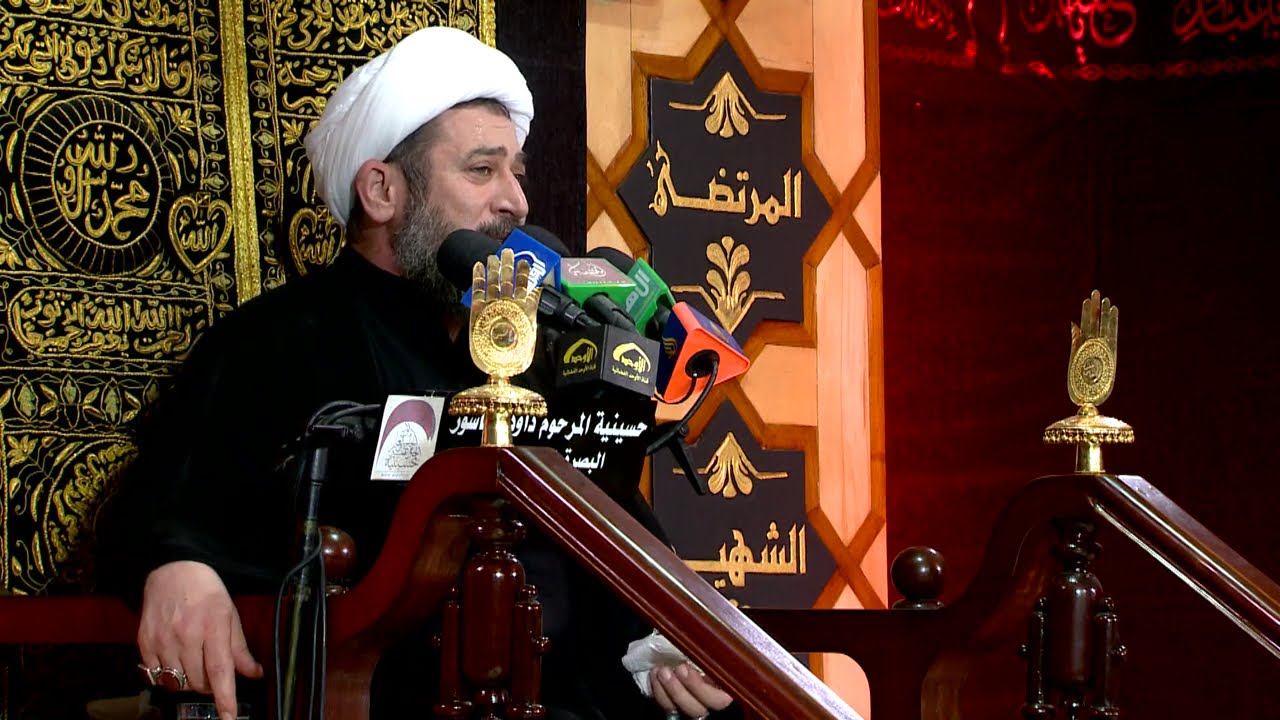المحاضره الدينيه  - الخطيب الشيخ علي العسيلي العاملي  - ليلة 19 محرم 1438 هجري