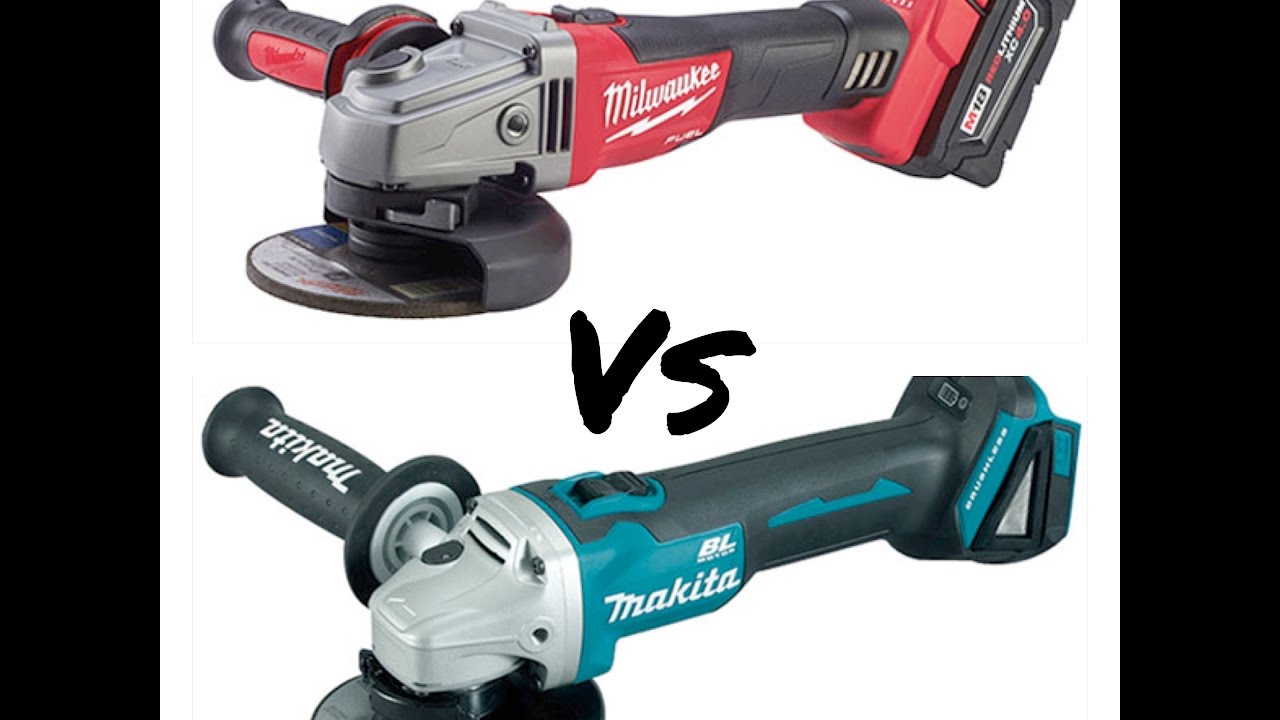 ESMERIL MIWAUKEE FUEL Vs MAKITA BL