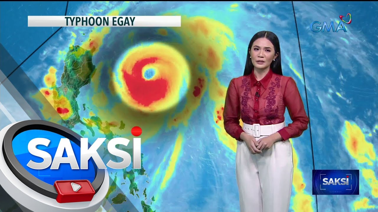 Bagyong Egay, nagkaroon ng rapid intensification &mdash; PAGASA | Saksi