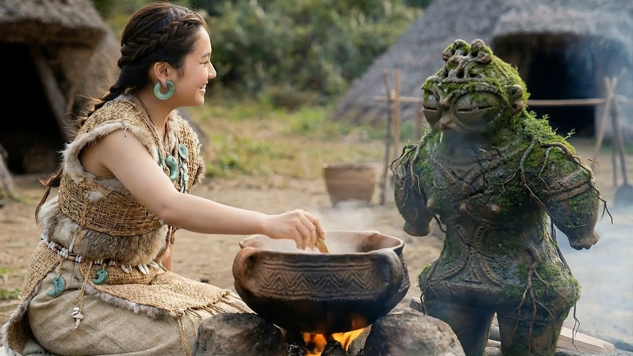 にっぽんのれきし - 縄文と弥生｜Japan History - Jomon to Yayoi (AI Music Video)｜watambo works