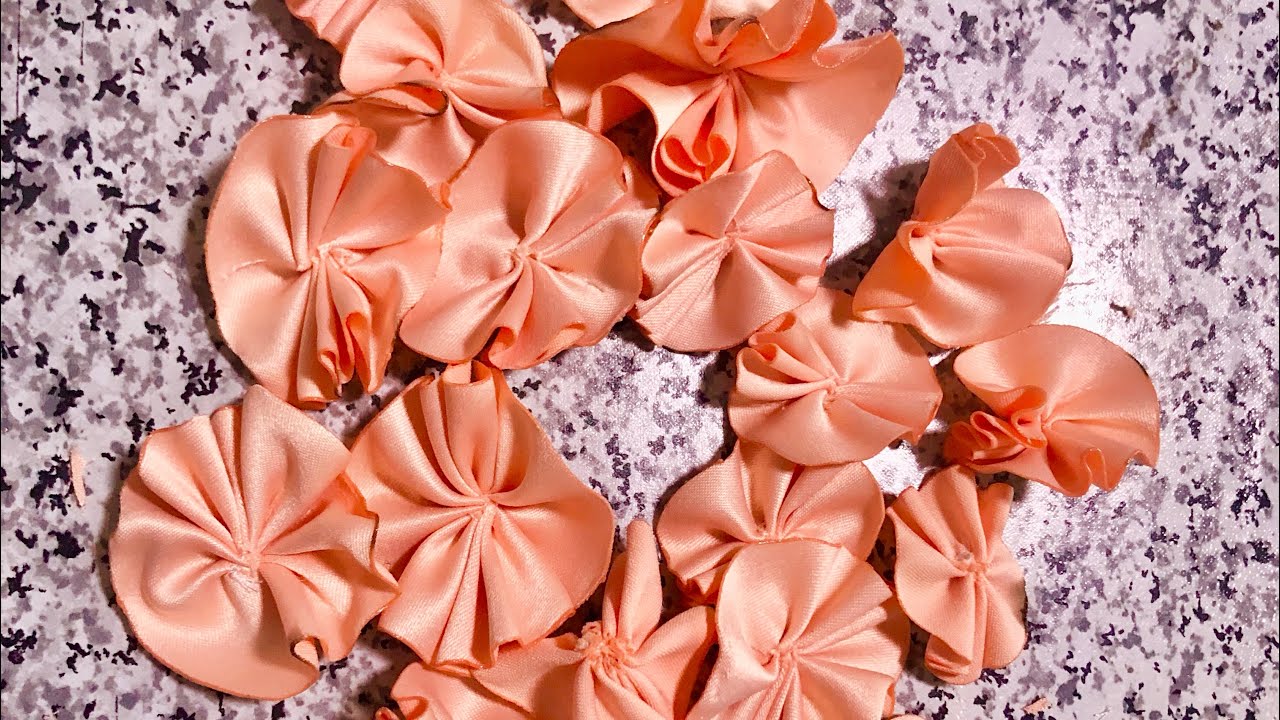 UKO WAKORA INDABO MUGITAMBARO / HOW TO MAKE FLOWERS IN A FABRIC /HANDMADE FLOWERS / DIY