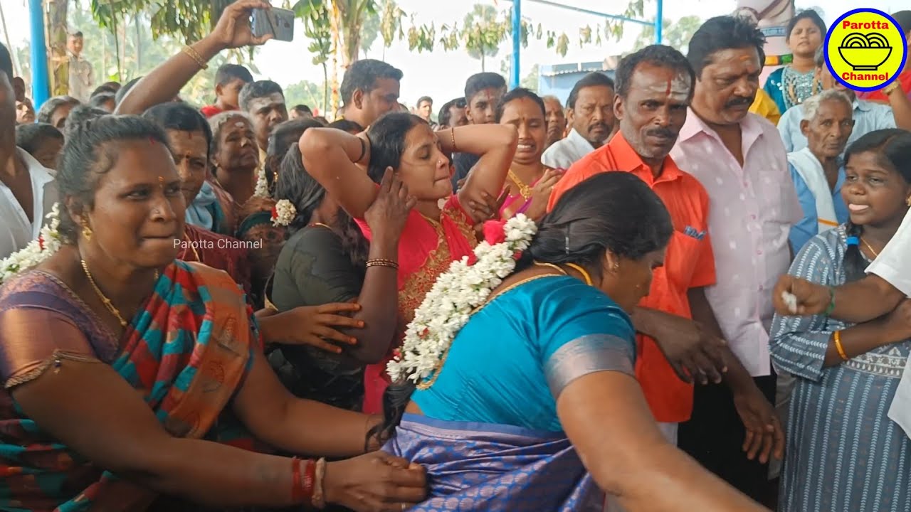 முனியப்பன் கும்பாபிஷேக விழாவில் சாமி ஆட்டம் | Sami Attam | Parotta Channel.