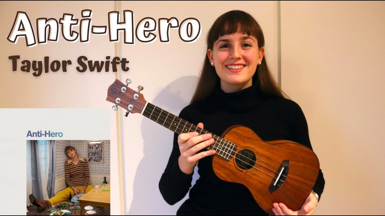 Taylor Swift - Anti-Hero (EASY Ukulele Tutorial)