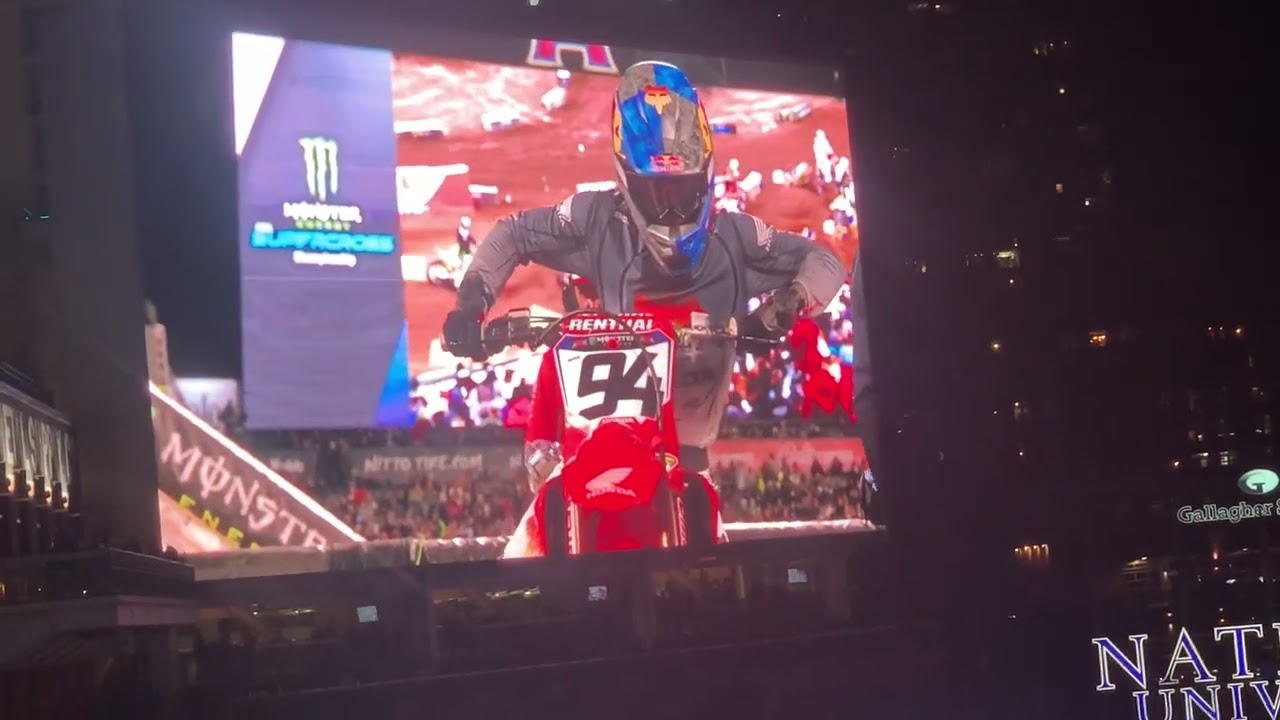 2022 Supercross Petco Park San Diego opening ceremony￼￼