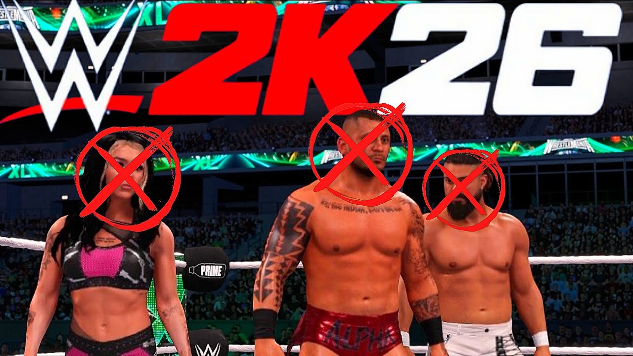 ИСПОЛЬЗОВАНИЕ СУПЕРЗВЕЗД, КОТОРЫХ НЕ БУДЕТ В WWE 2K26! Часть 2