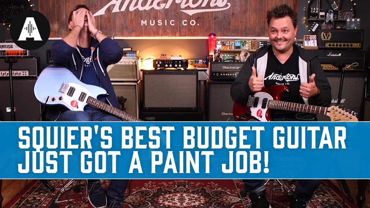 Squier's Best Budget Guitar Just Got a Paint Job! - New Limited Edition Competition Bullet Mustangs!