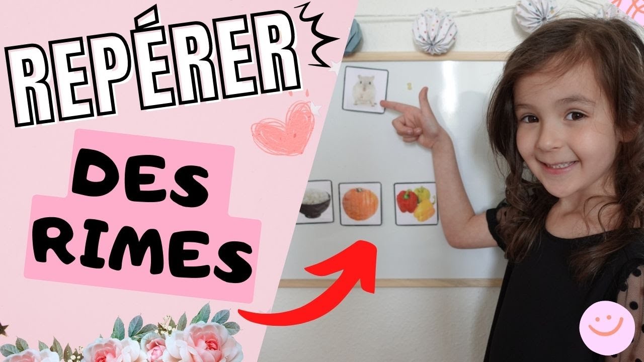 Je repère les rimes | Maternelle