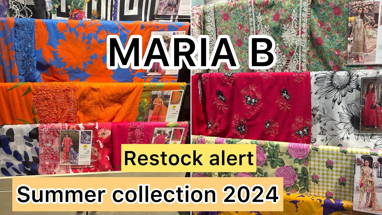 Maria B lawn 2024 /M prints 2024/maria b summer collection 2024