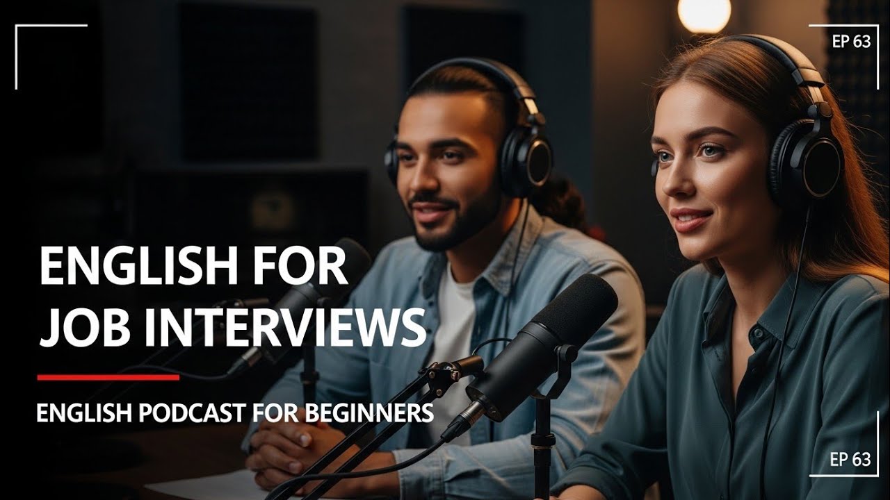 Easy English Listening Practice | How to Speak English in a Job Interview | English Podcast Ep 63