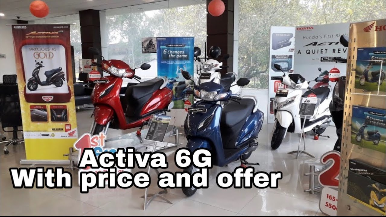 Honda Activa 6G | Honda Activa all models   |Raga Honda Jalandhar| honda activa original accessories