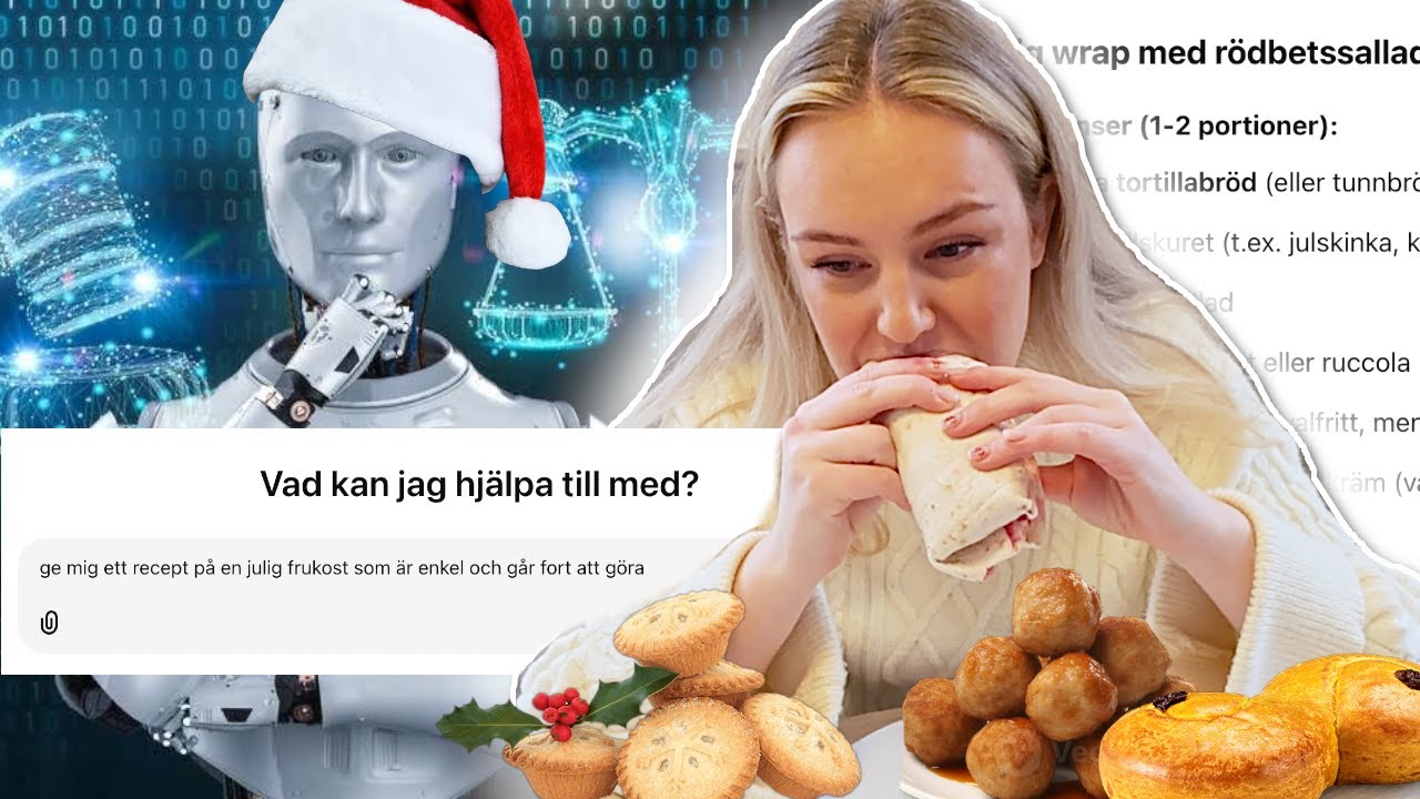 AI bestämmer julmaten i 24h