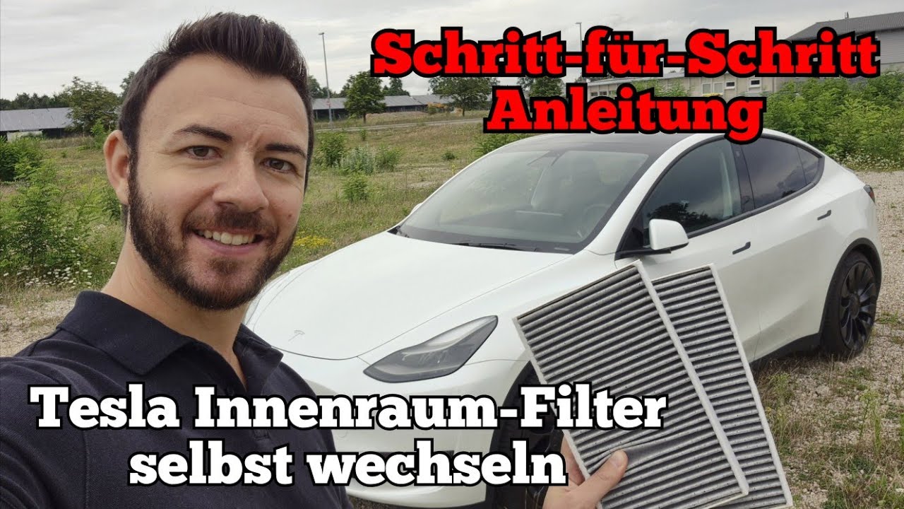 Tesla Model Y Innenraum-Luftfilter ersetzen - detaillierte Anleitung für Anfänger