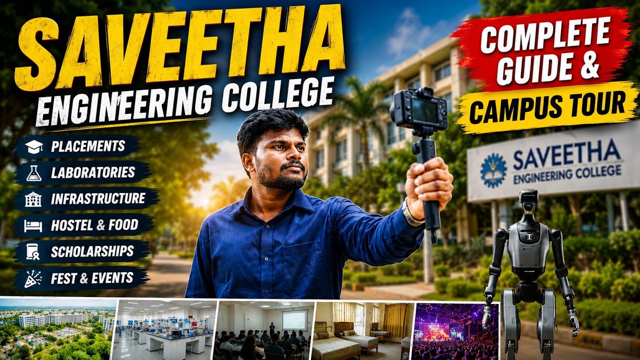 Is Saveetha Engineering College Worth Joining? 😳 Placements, Hostel & Campus Reality