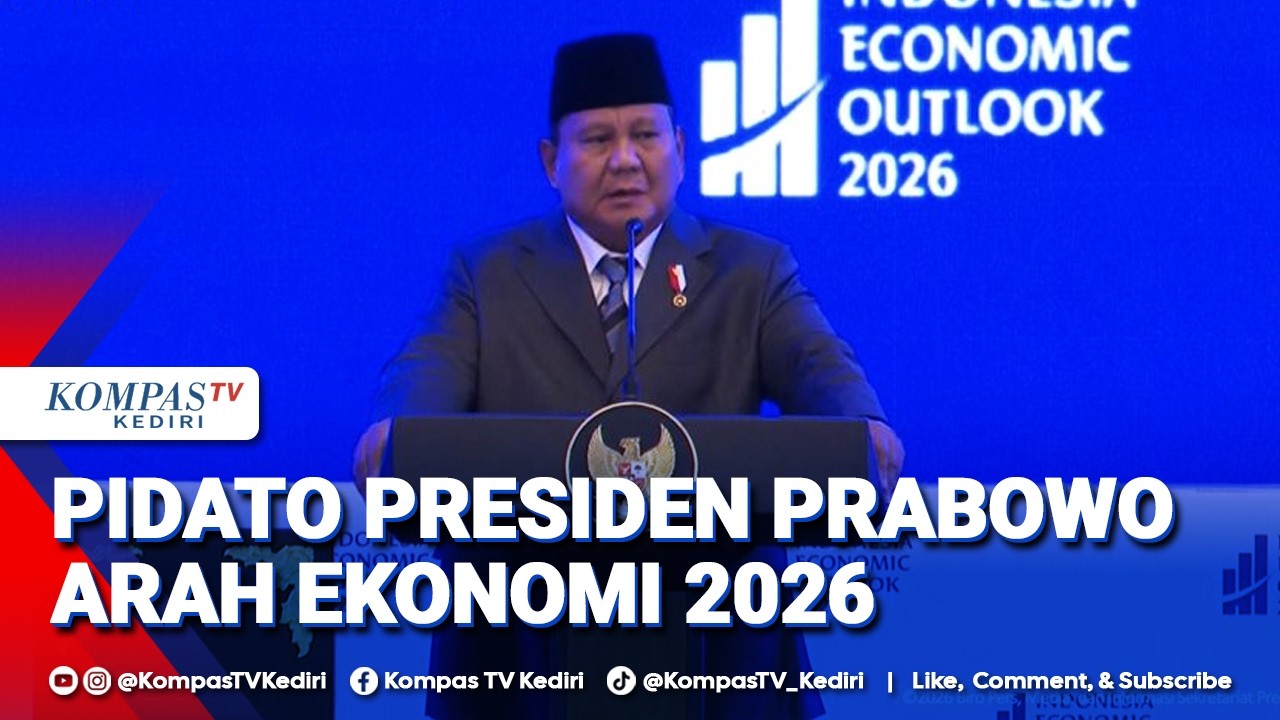 BREAKING NEWS: Pidato Presiden Prabowo di Indonesia Economic Outlook 2026