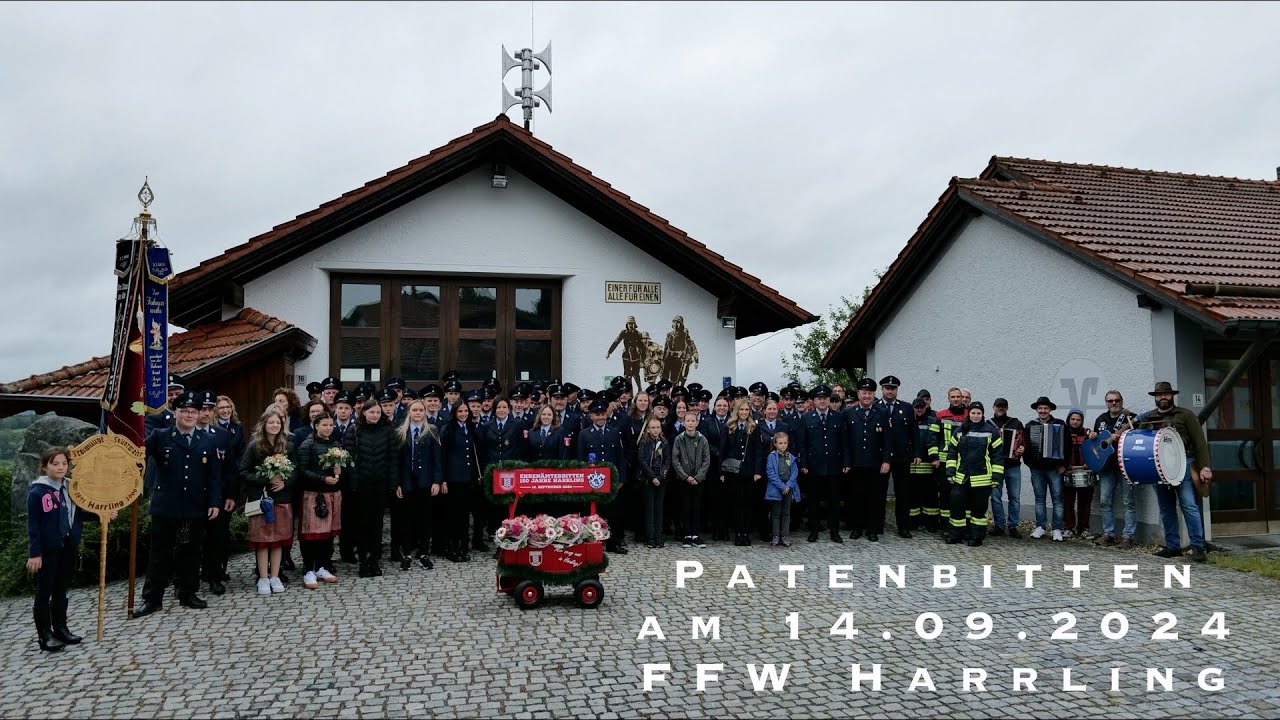 Patenbitten der FFW Harrling [FullHD]