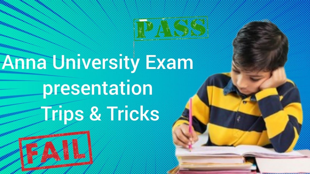 Exam presentation for Anna University semester exam #annauniversity #semester