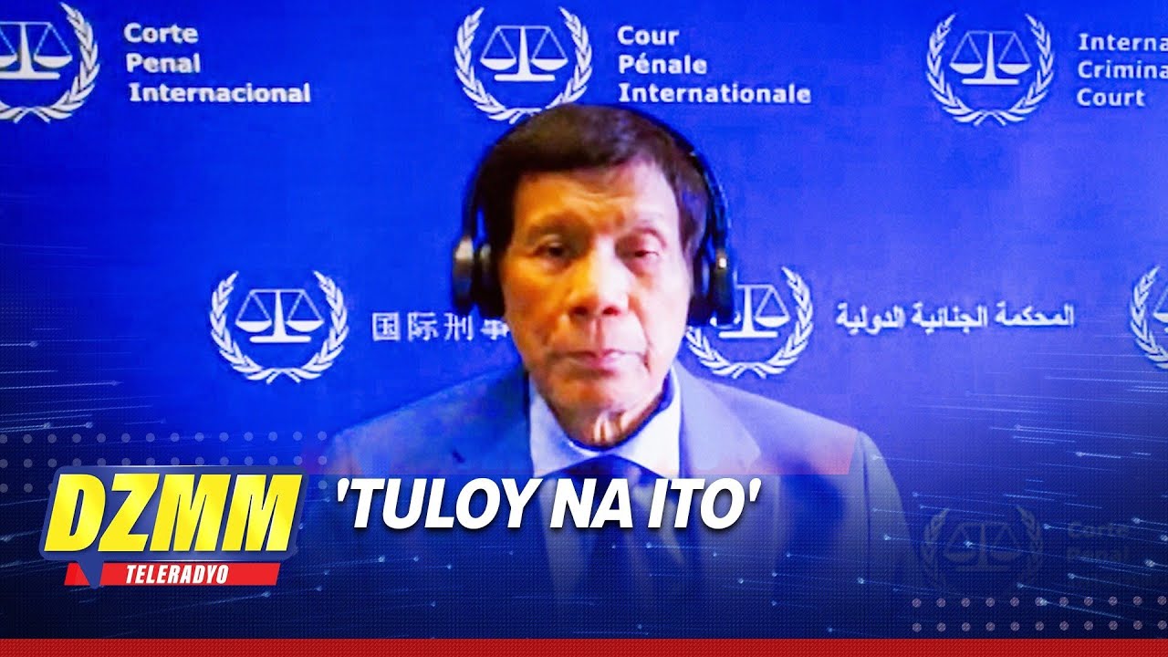 All systems go for ICC confirmation of charges vs Duterte