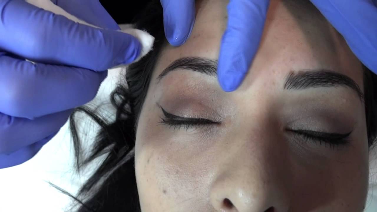 Eyebrows  Embroidery  or Microblading