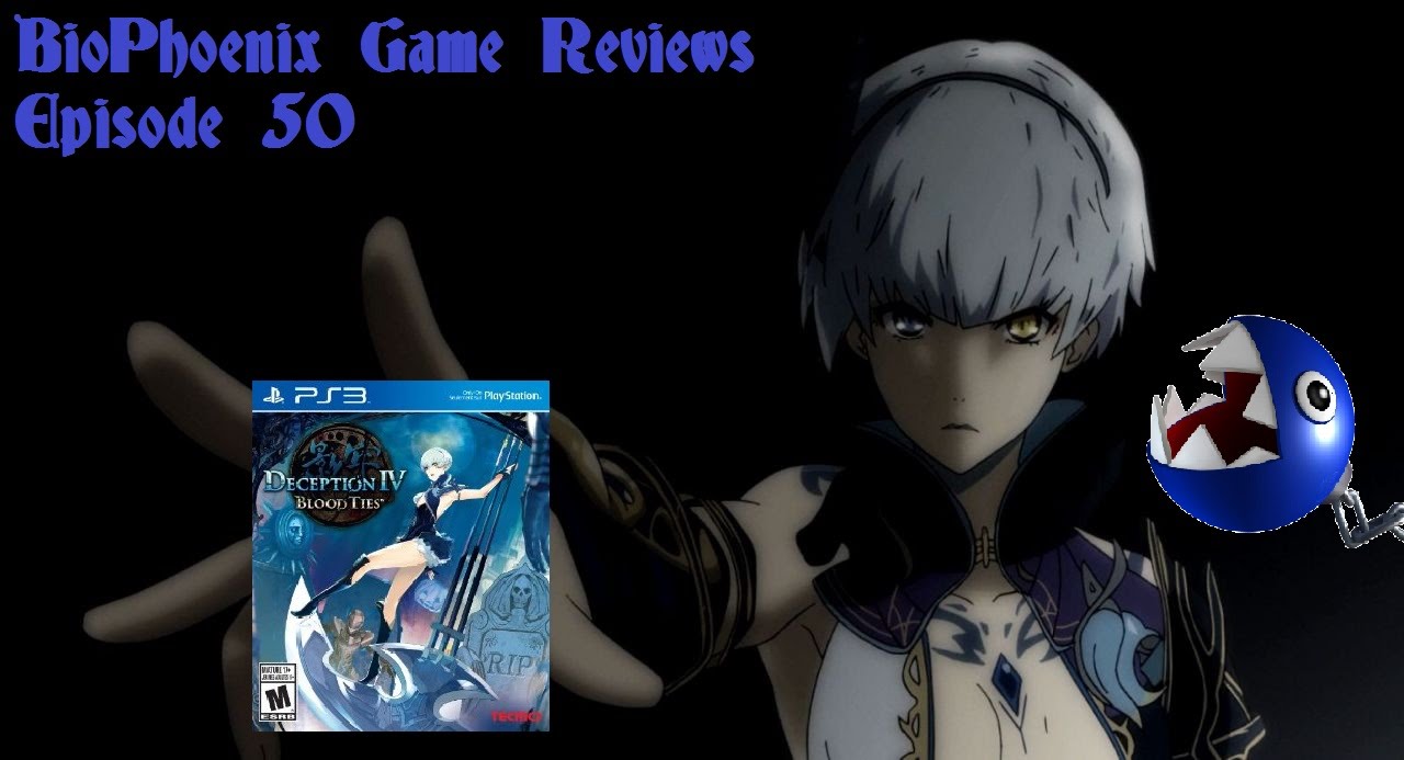Biophoenix Game Reviews: Deception IV Blood Ties (PS3)