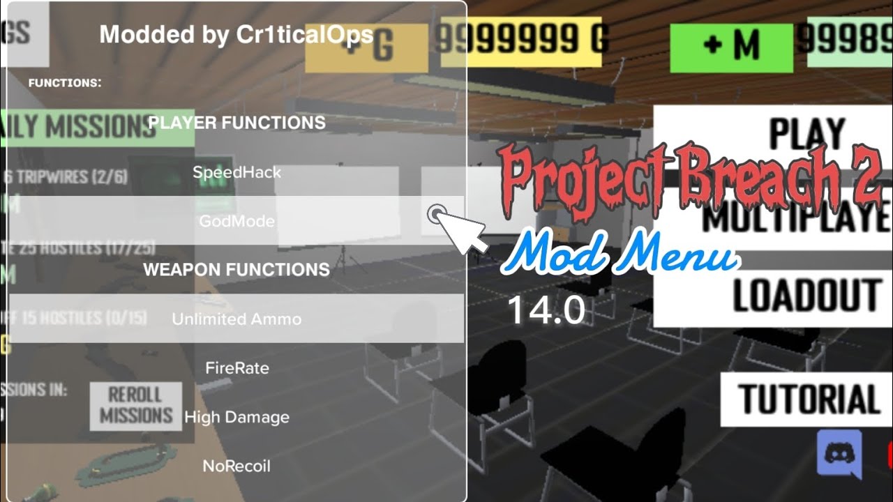 Project Breach 2 - Mod Menu 14.0